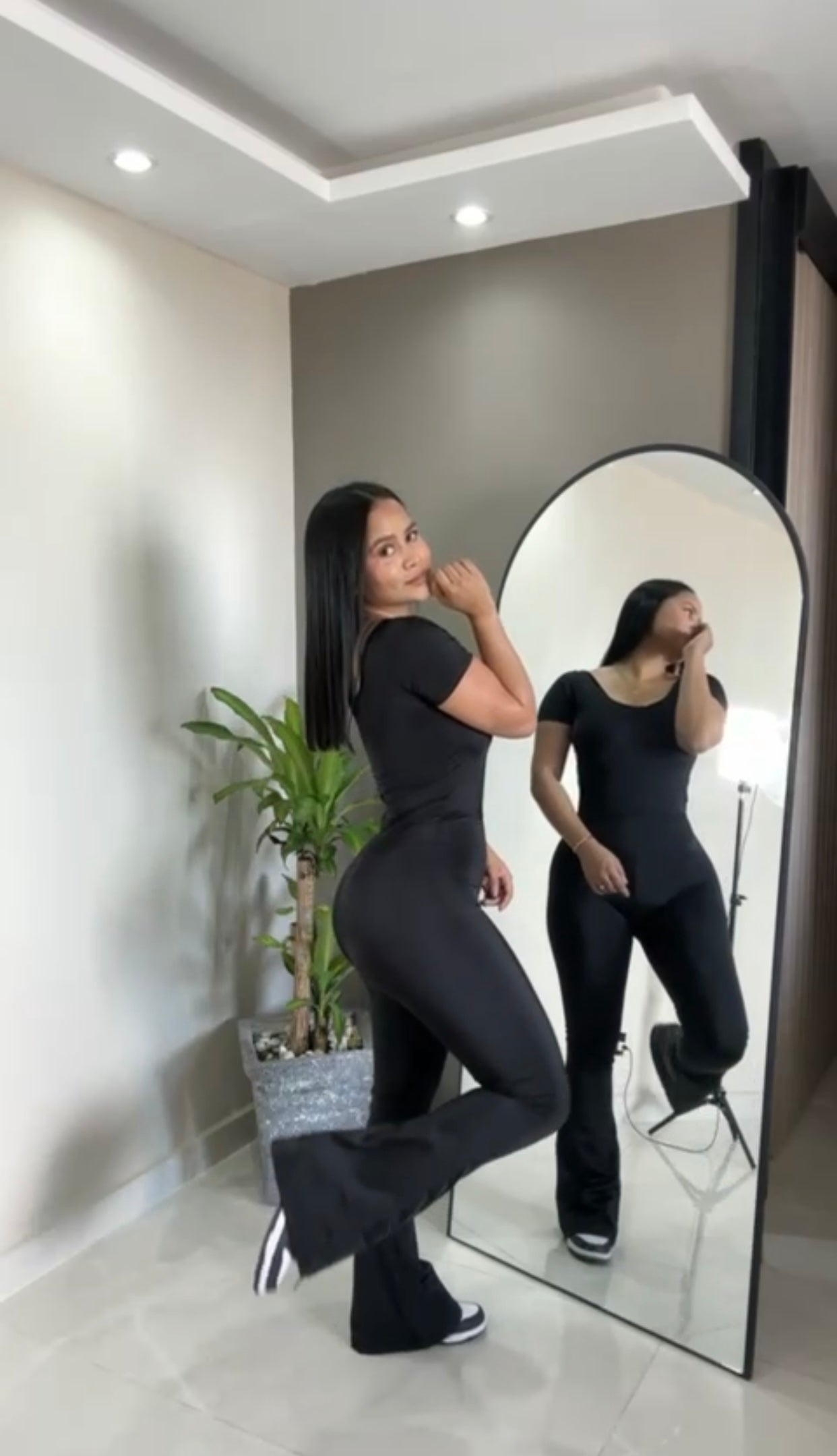 Enterizo Flare Fit